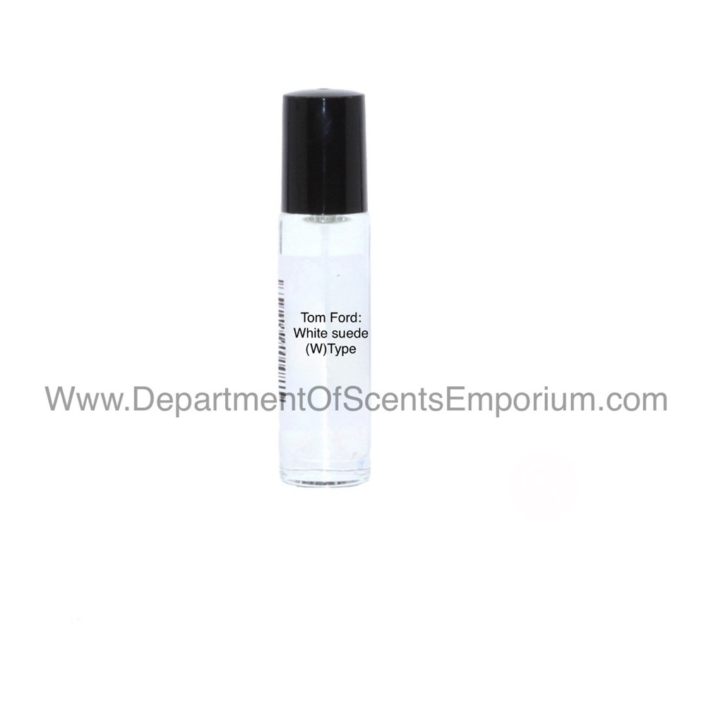 Tom Ford: White Suede (W) Type 1/3 Glass Rollerball
